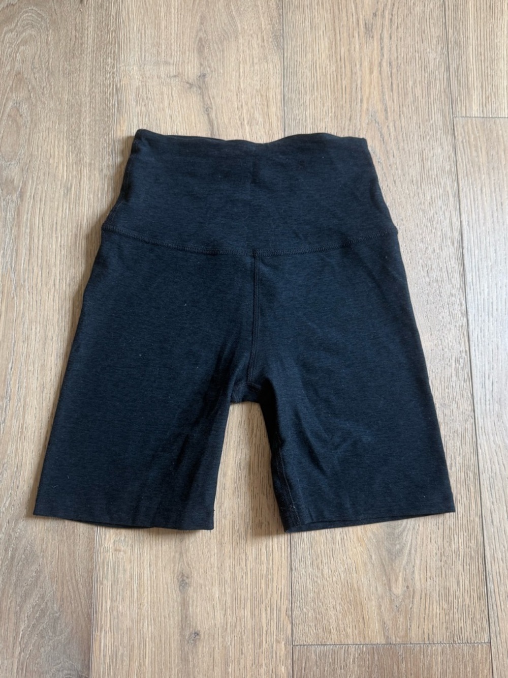 Beyond Yoga Black High-Rise Bike Shorts